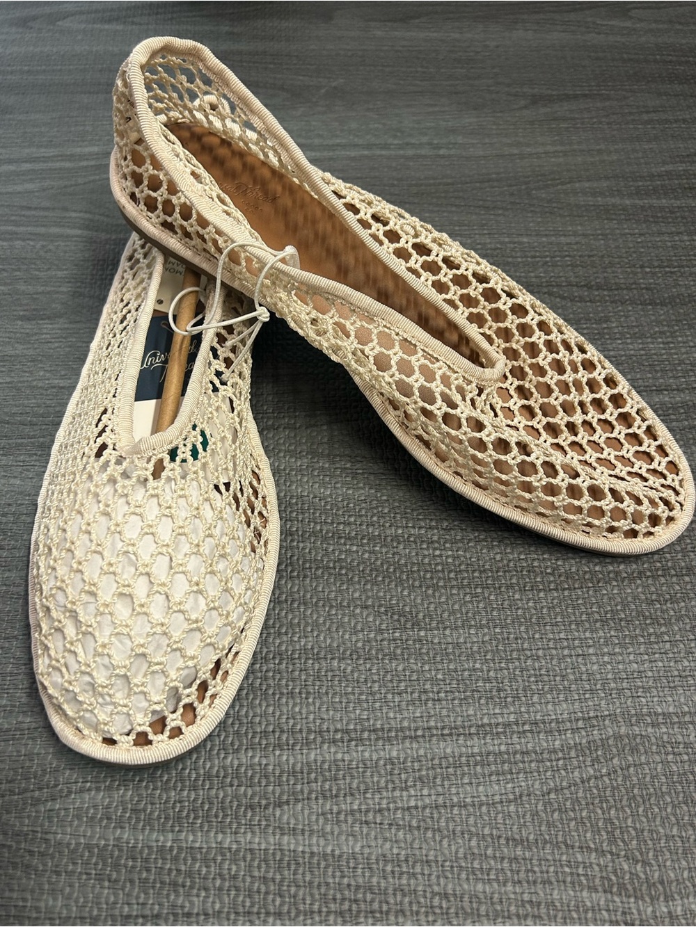 NWT Universal Thread Women’s Esme Stretch Crochet Shoes with Memory Foam Insole